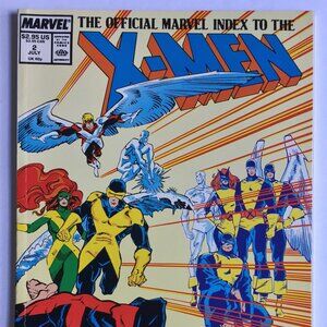Official Marvel Index to the X-Men #2 (Jul 1987, Marvel)